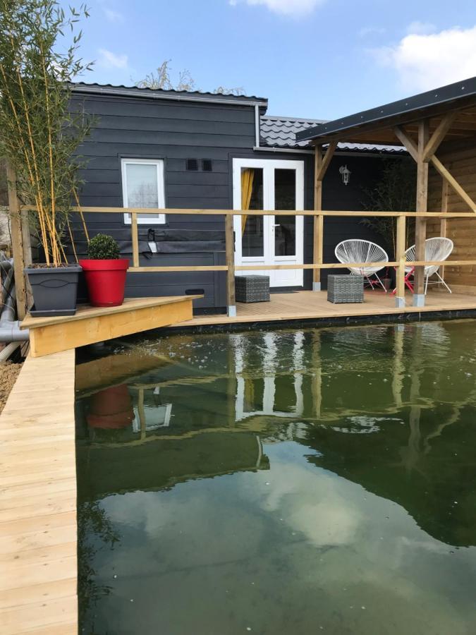 Les nuits insolites de la mothe - hébergement en bulle - tiny house avec spa privatif ou croisière fluviale Outremecourt Exterior foto